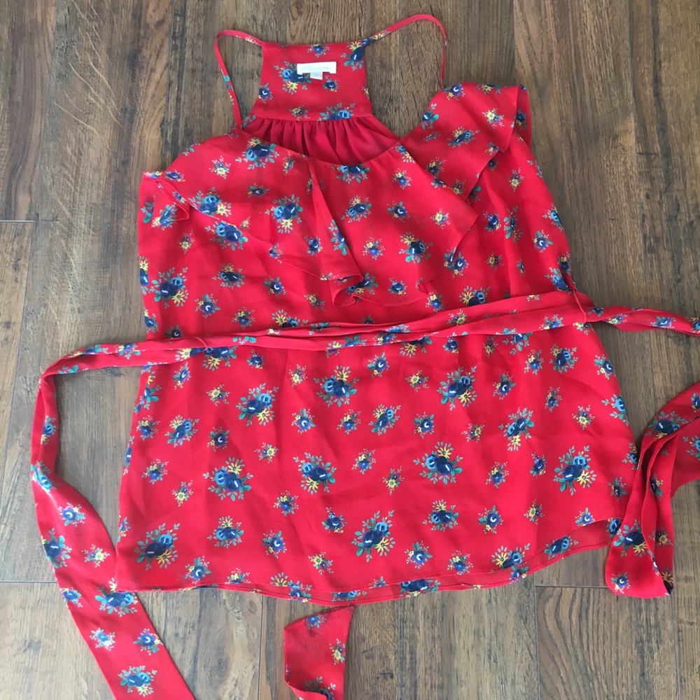 Shoshanna floral blouse